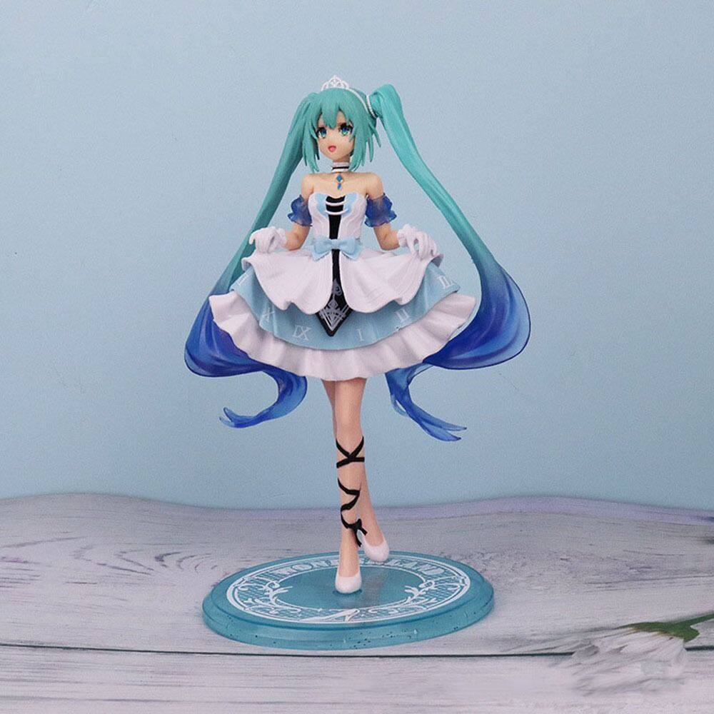 PVC Anime Model Collecting Gifts Pink Sakura Miku Figure Miku Hatsune Action Figures Toys Doll Ornaments