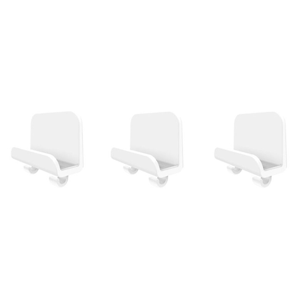 3x Universal Cellphone Tablet Holder Wall Mount stand for iPad iPhone support Storage cables and home Hook hanger