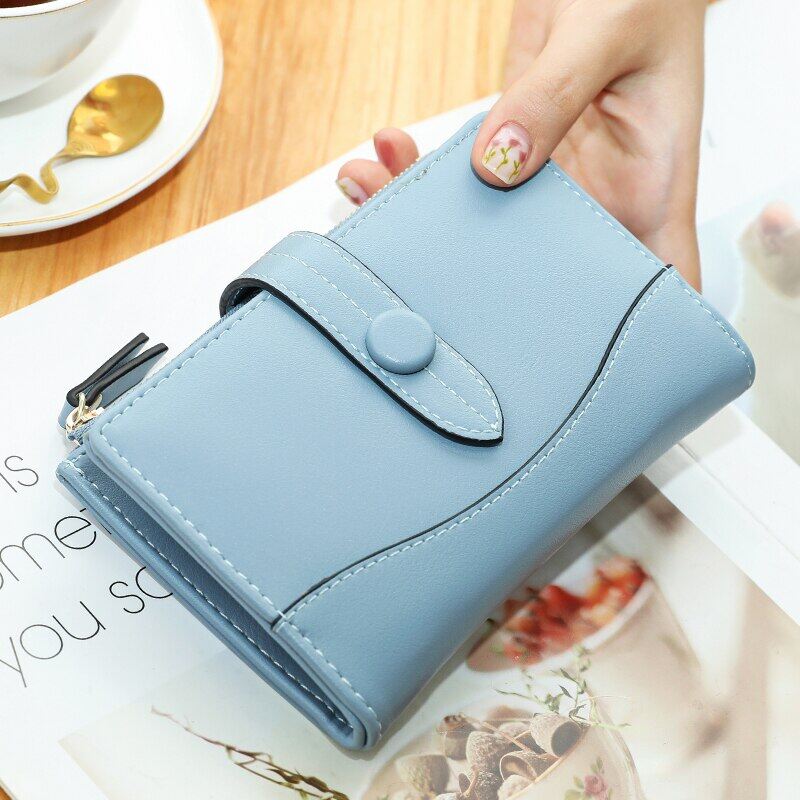 Single zipper ladies Card Holder wallet