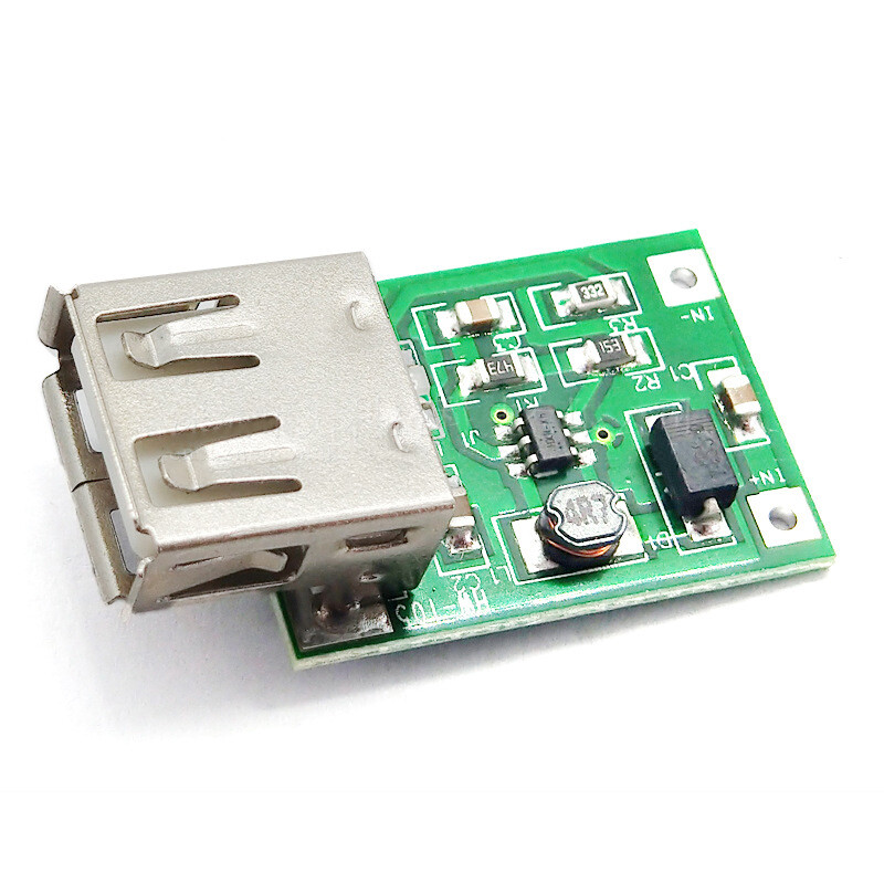057 bộ sạc đầu ra mô-đun tăng áp usb 0.9v ~ 5v sang 5v 600ma bộ chuyển đổi tăng áp mini dc-dc