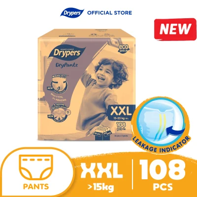 Drypers Drypantz XXL36s x 3 packs (108pcs) BOX