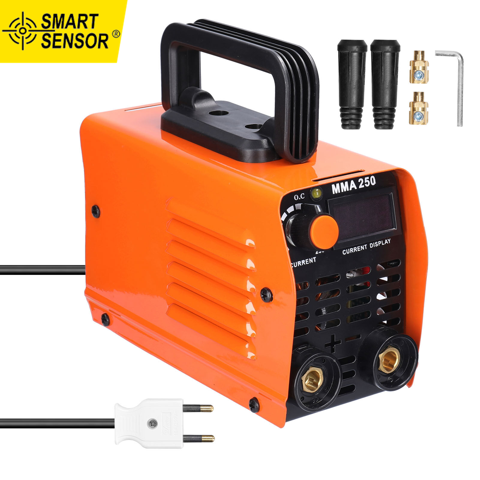 Smart Sensor MMA-250 Electric Welding Machine Household Metal Mini Manual Welding Machine Direct Current Welding Machine