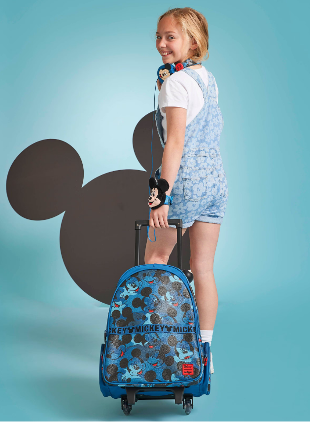 Smiggle Ba lô Cue Ba lô kéo bé trai bé gái FPR