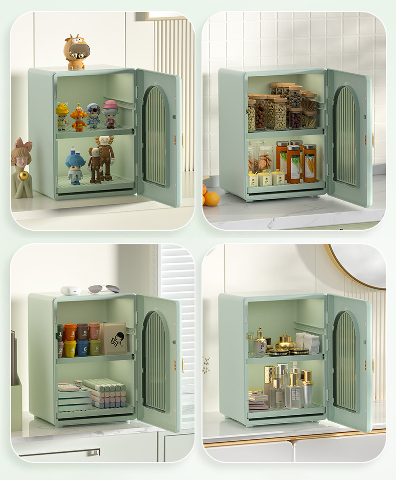 INS Wind Dust Proof Household Cup Holder Storage Shelf Glass Multi layer Desktop Wine Cup Water Cup Storage Shelf