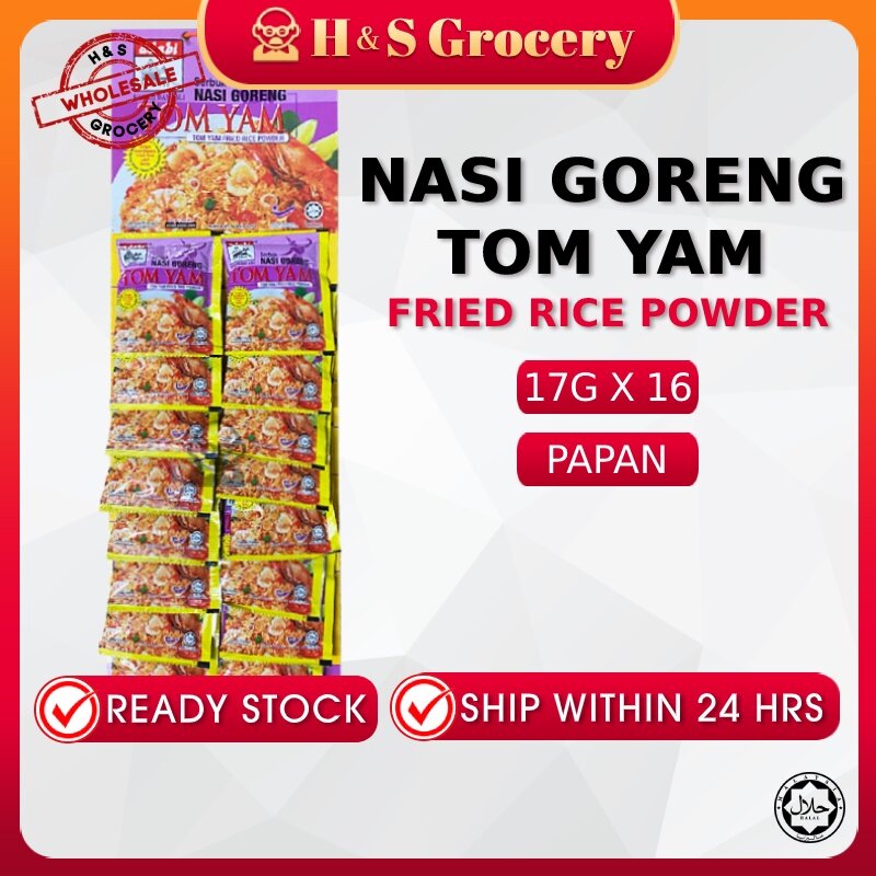 Borong Adabi Serbuk Nasi Goreng Tom Yam Papan Wholesale Tom Yam