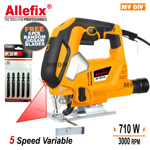MYDIY Online2u ALLEFIX JIGSAW MACHINE WITH LASER GUIDE LINE 710W 65MM