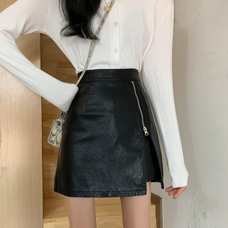 Women's Spring and Autumn Slim A-line Skirt