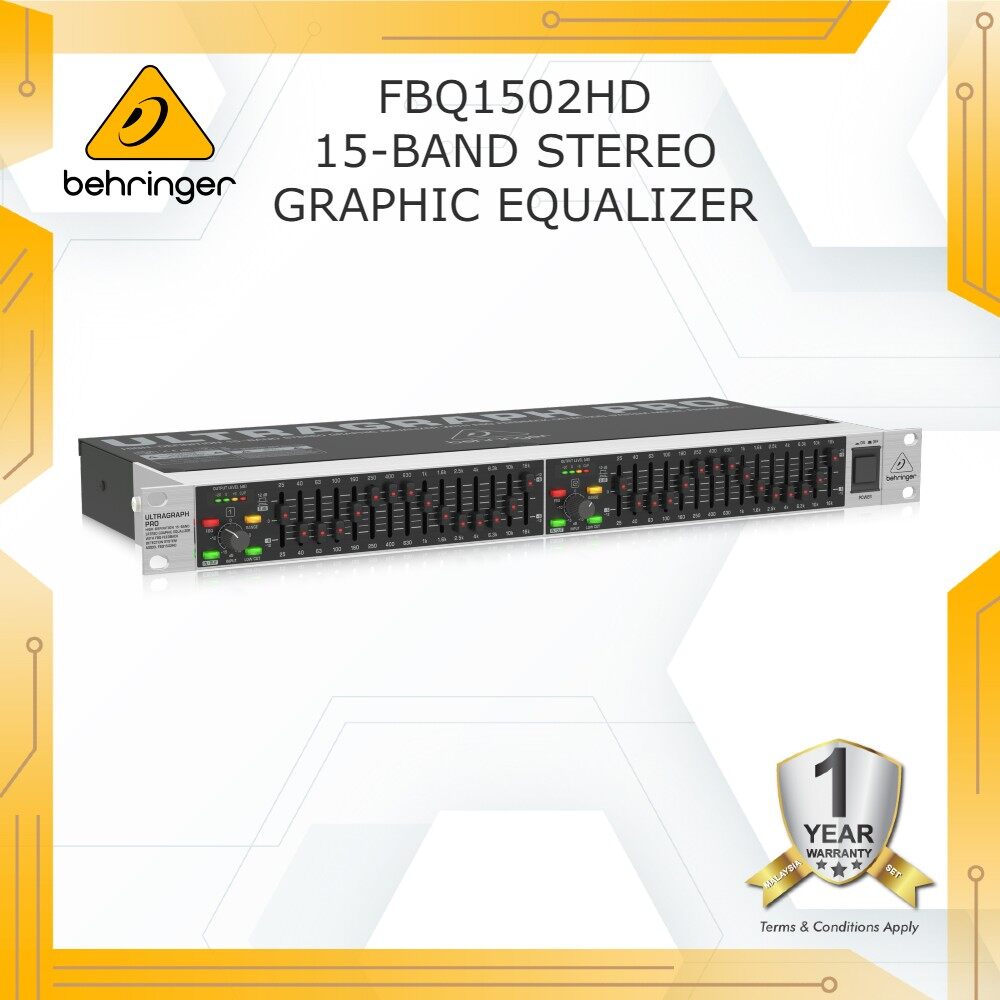 [100 AUTHENTIC] BEHRINGER ULTRAGRAPH PRO FBQ1502HD HighDefinition 15