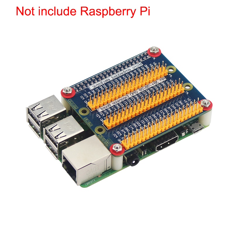 Bảng Mở Rộng Bộ Chuyển Đổi GPIO 3X40 Pin Mô-đun 1 Đến 3 GPIO Cho Orange Pi Raspberry Pi 4B/3B +/3B