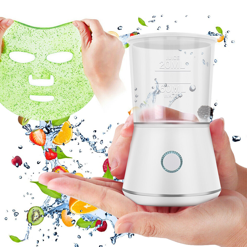 Face Mask Machine DIY Face Mask Maker Automatic Vegetable Face Mask Natural Collagen Fruit Face Mask Machine Beauty Facial SPA