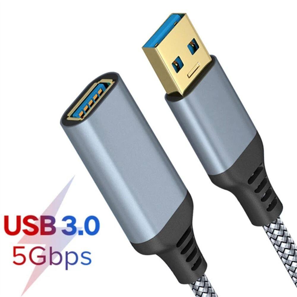 YAOQIKAN Portable Type A USB Cable Extension Printer Extension Cable For Computer Camera USB Cable Extens High-Speed Transmission USB3.0 Cable USB Male To Female Cable Data Cable