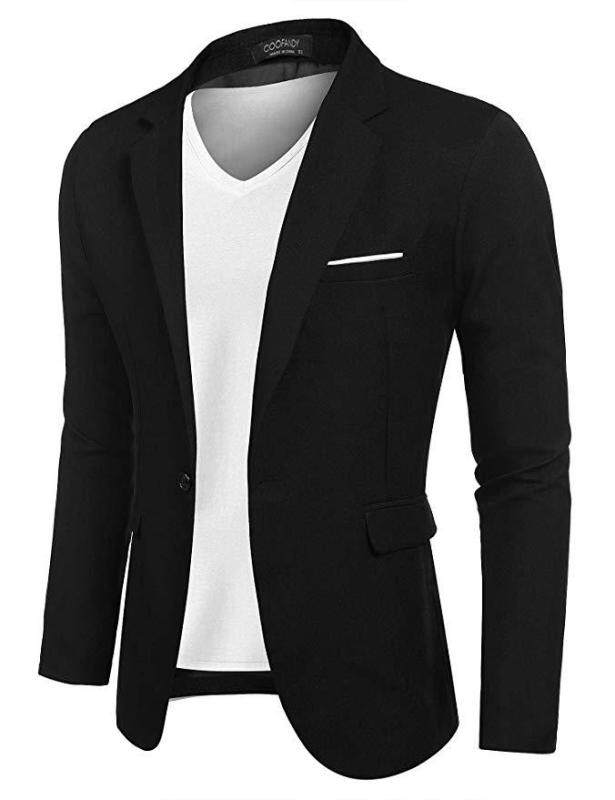 Áo Vest Thể Thao Cho Nam, Một Khuy, Dáng Ôm