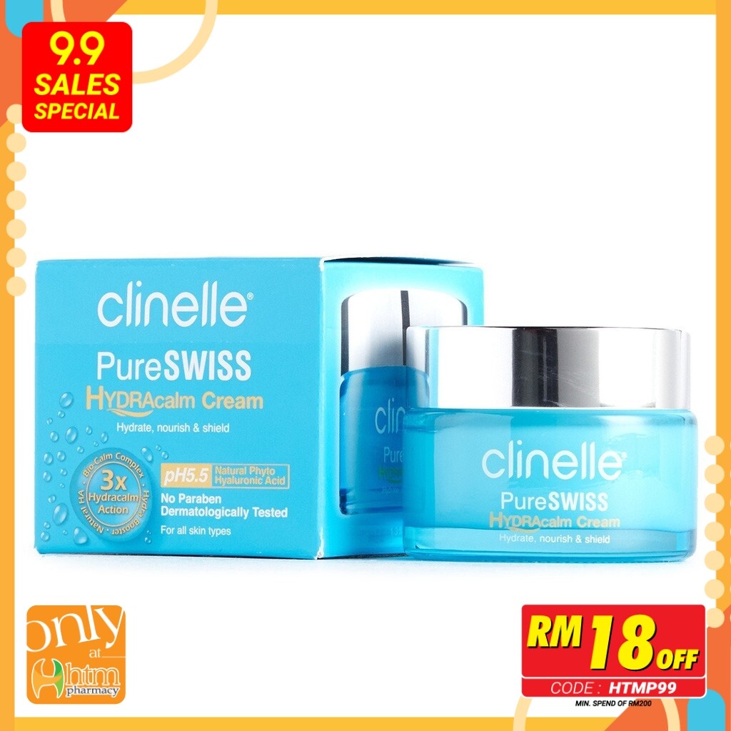 clinelle pureswiss hydracalm cream