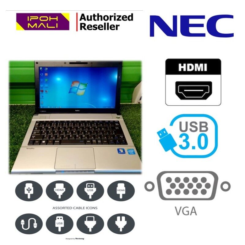 NEC VersaPro Intel(R) Dual Core 4GB 32GB SSD + 320GB HDD (Refurbished) Malaysia