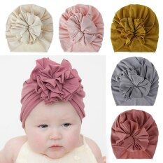 I LOVE DADDY & MUMMY Mũ Bonnet Cho Bé Hình Hoa Lớn Phụ Kiện Mũ Bé Trai Bé Gái Bằng Cotton Mềm Khăn Xếp Mũ Beanie Trẻ Em Trẻ Mới Biết Đi Mùa Xuân Hè
