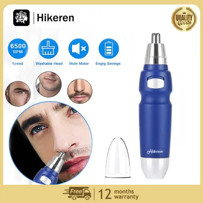 Hikeren Electric Shaving Nose Ear Trimmer Safety Face Care Nose Hair Trimmer for Men Shaving Hair Removal Razor Beard Cleaning Machine