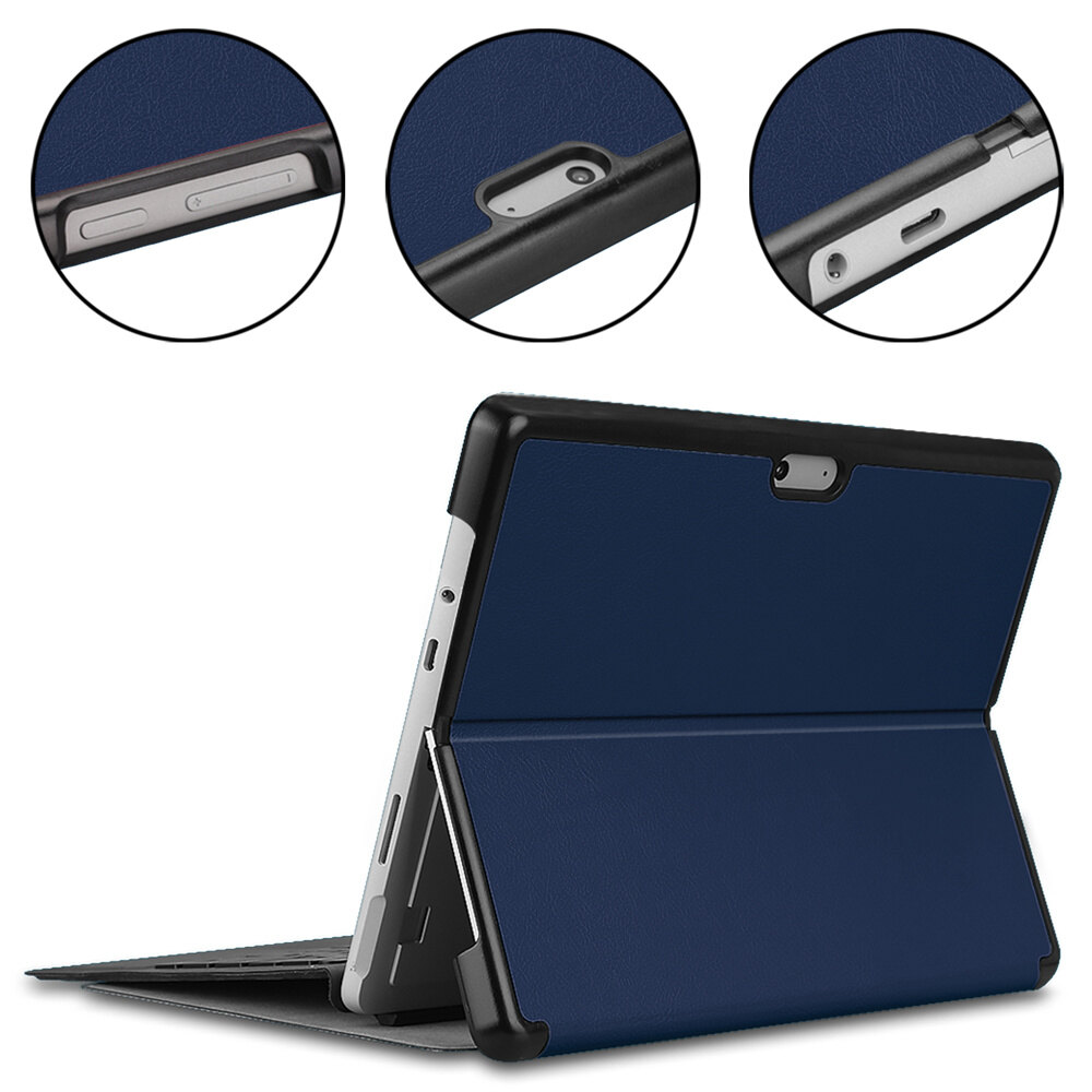 Màu Trơn Vỏ Máy Tính Bảng Cho Microsoft Surface Pro 8 Vỏ Ốp Da Cho Surface Pro 8 Vỏ Siêu Mỏng 13.0 Inch Ốp Lật Đứng Họa Tiết Điện Áp Gấp Làm Đôi