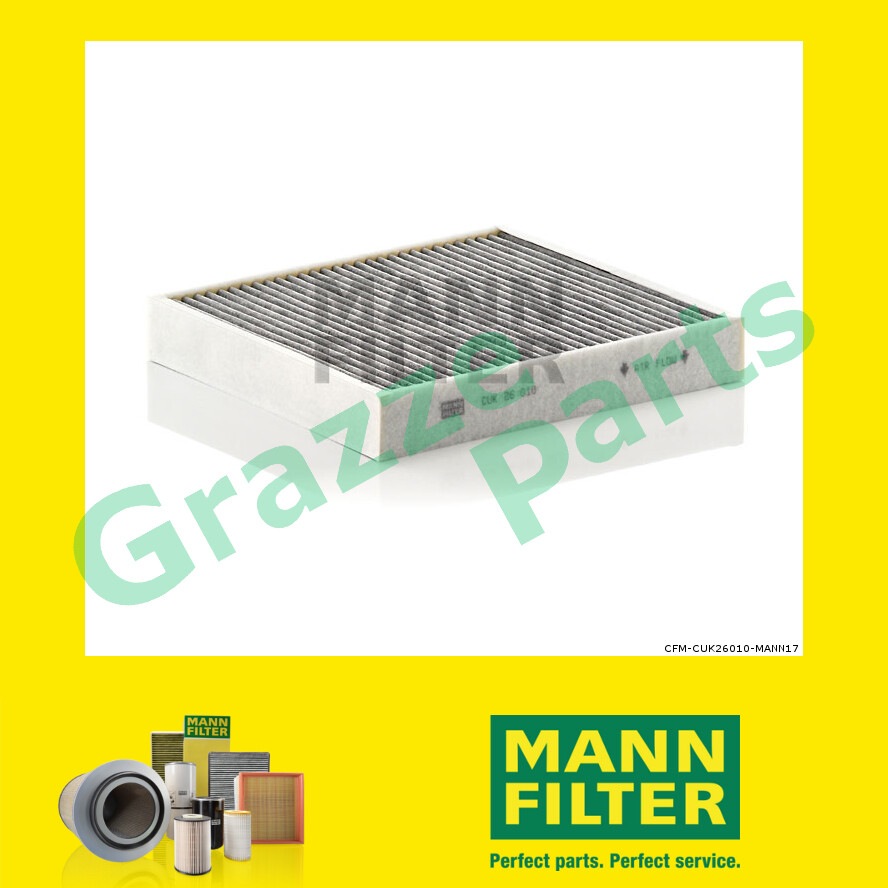 Original Mann Cabin Air Aircon Filter CUK26010 CUK 26 010 VW Volkswagen