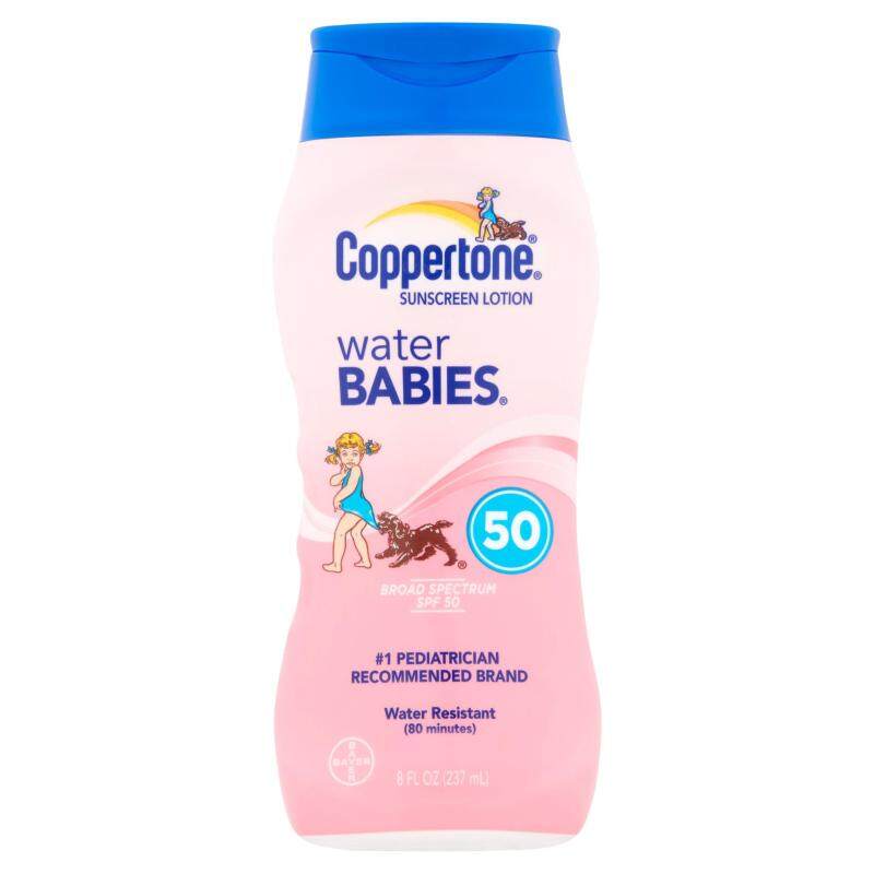 Buy Coppertone Water Babies Sunscreen Lotion SPF50 237ml Singapore