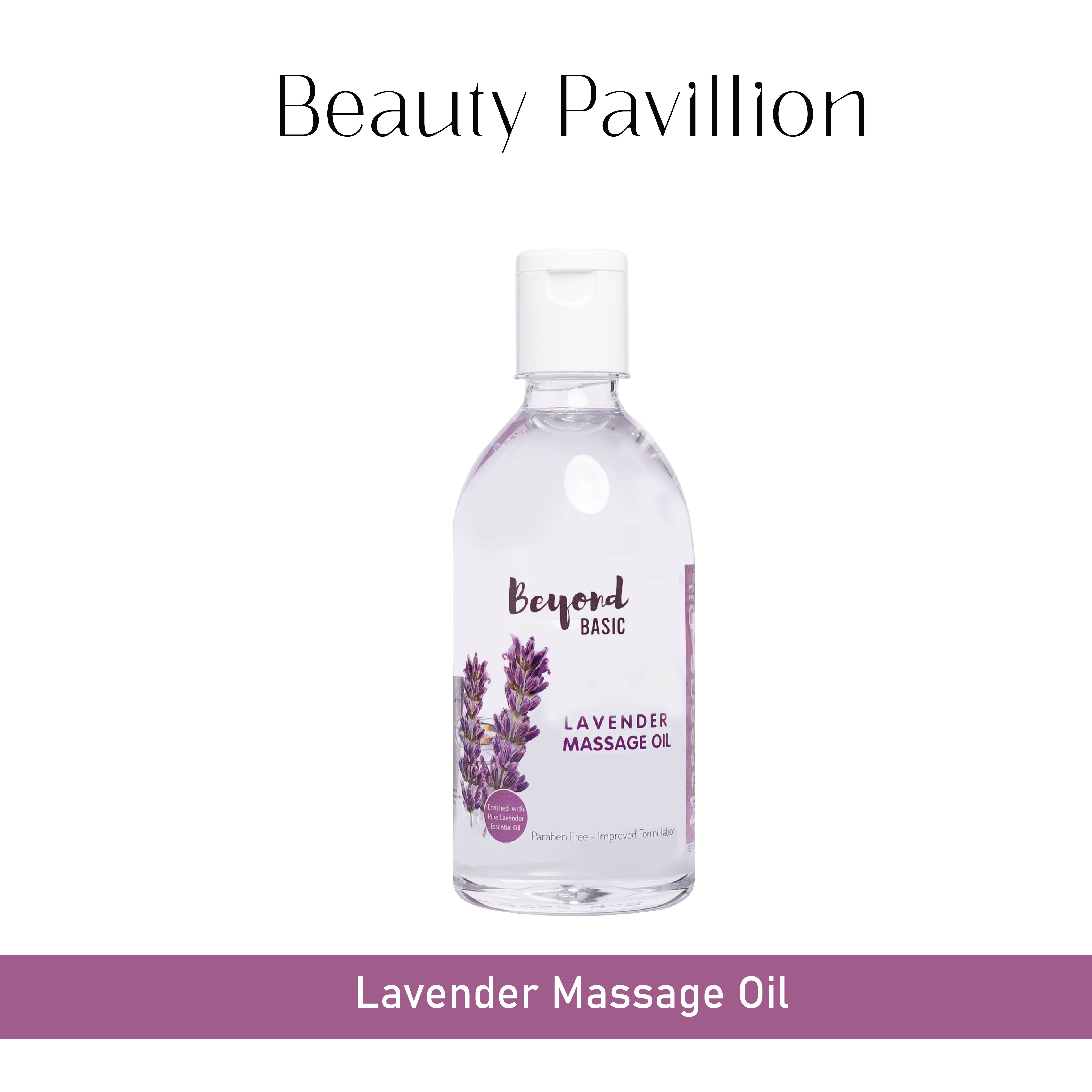 BEAUTY PAVILLION BEYOND BASIC Lavender Massage Oil 410ml Lazada