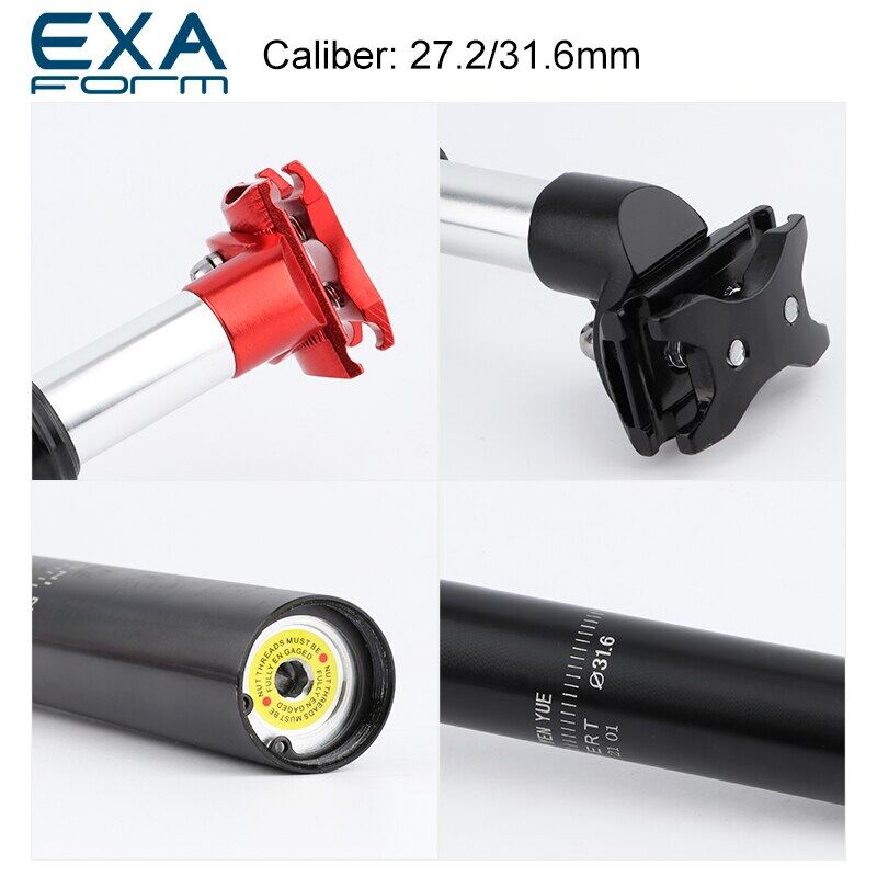 KS EXA MTB Shock Seatpost Damping ที่นั่งโพสต์ Suspension 27.2 28.6 30.