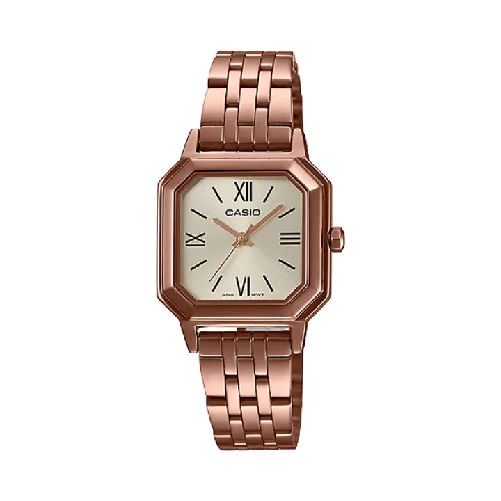 jam casio wanita rose gold