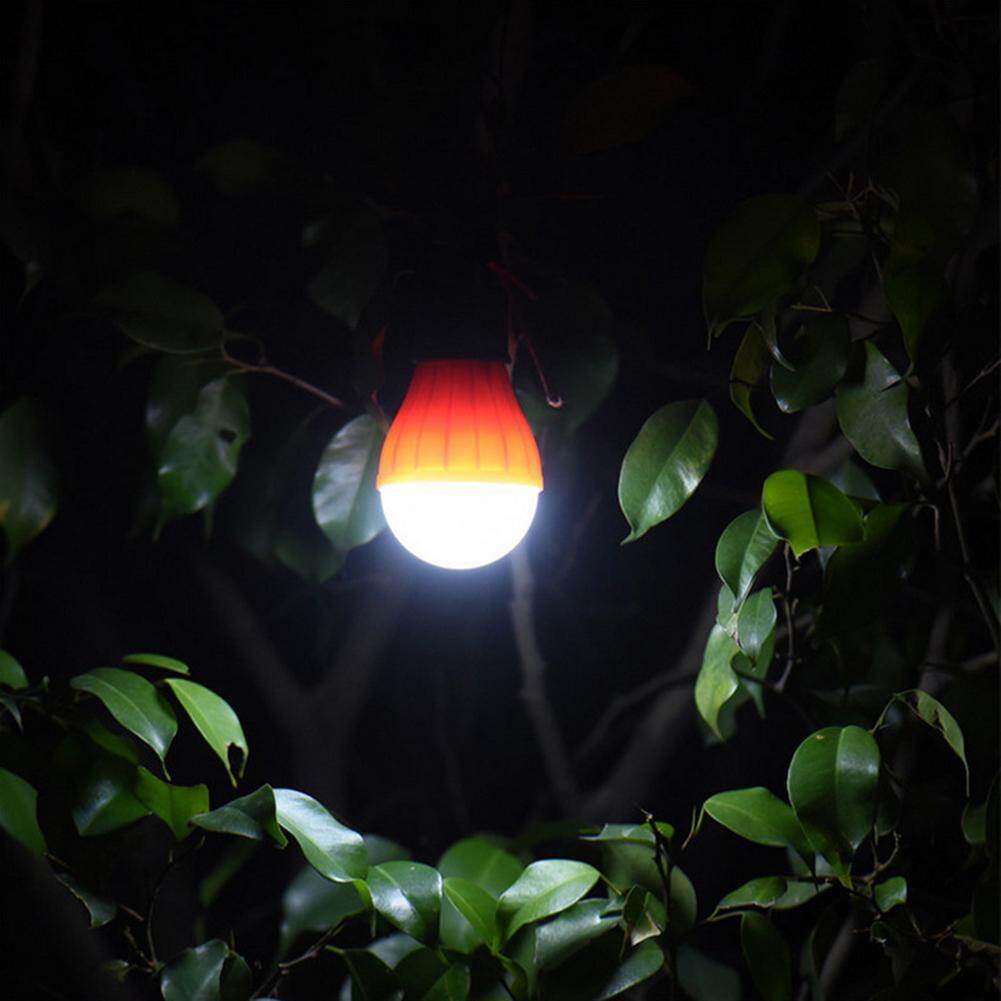 Hanging 3LED Camping Tent Light 3 Modes Dimmable Waterproof Emergency Bulb