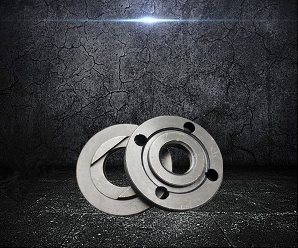 2pcs M16 Thread Replace Angle Grinder Inner Outer Flange Nuts Tool Accessories