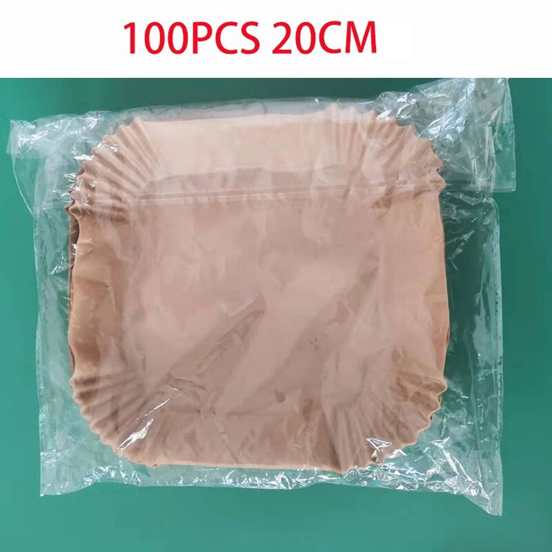 Air Fryer Disposable Baking Paper Liner Form Tray Kitchen Grill Parchment Paper Air Fryer Accessories For 5’5 L &7’5 L&