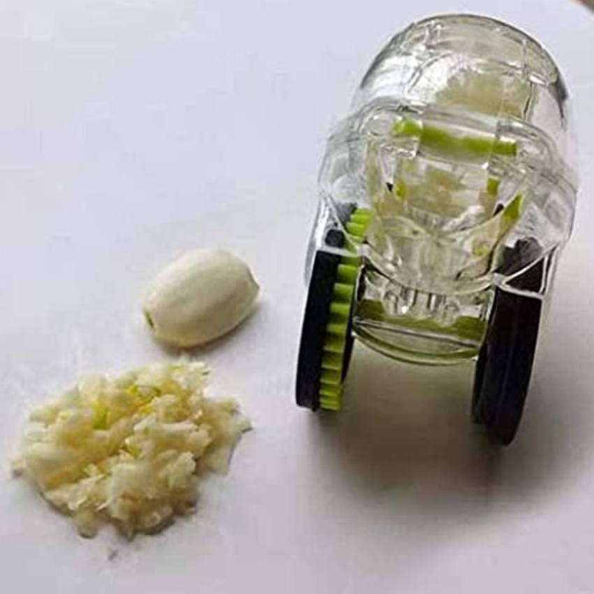 Garlic Mincer, Rolling Garlic Chopper, Garlic Roller, Garlic Peeler, Garlic Crusher, Chef Kitchen Tools, Easy to Clean,
