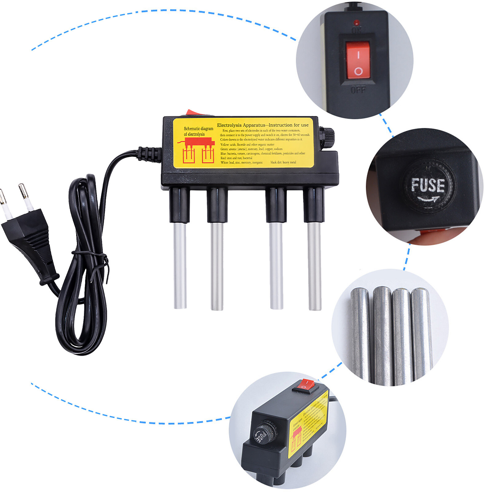 Water Quality Tester Household Electrolyzer Test Level Meter Testing Tool