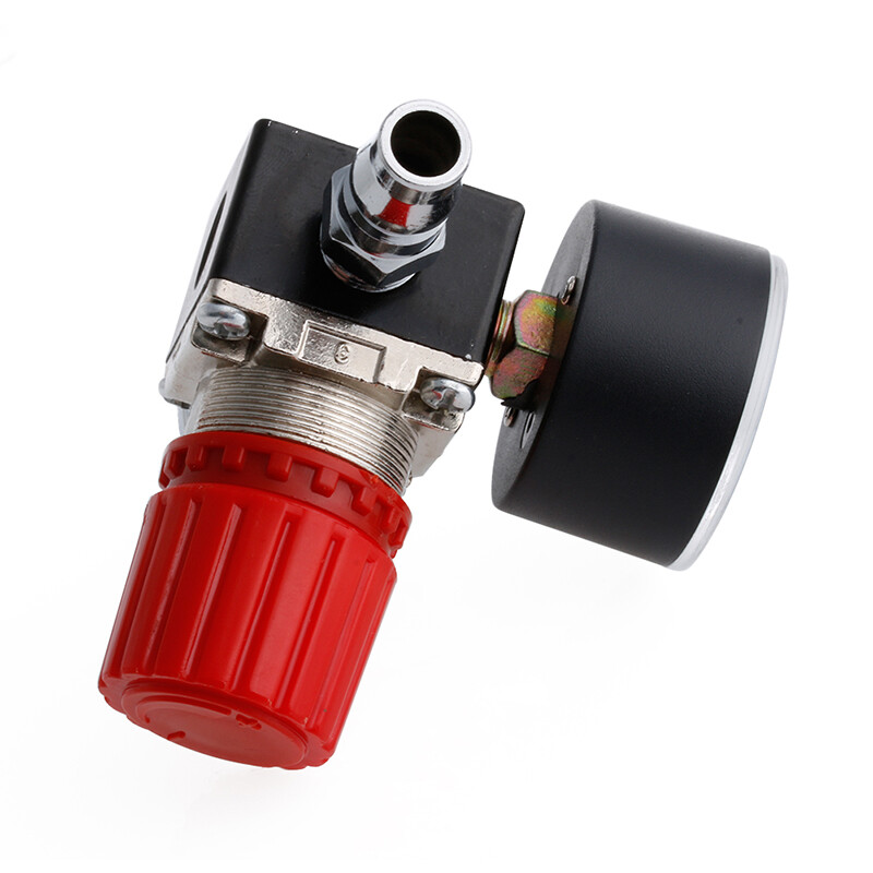 [Hot Sale] 1/4  Air Compressor Regulator Pressure Switch Control 180PSI Relief Valve Gauges