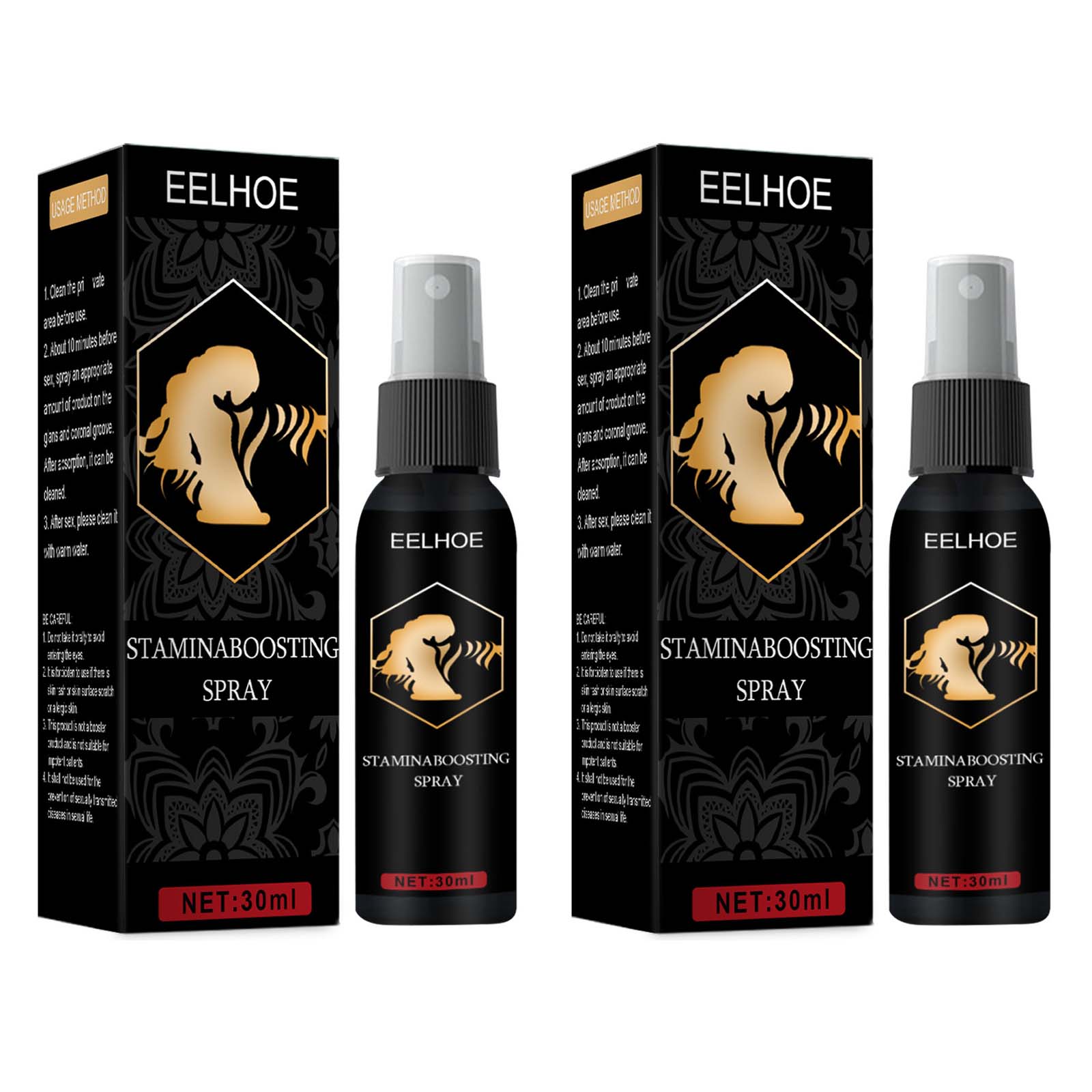 EELHOE Stamina Boosting Spray Herbal External Use Last Longer in Bed Sexual Enhancers for Men Long-lasting Performance Intensify Climax Strengthen Erections Plant Extracts Men Stamina Boosting Spray Ejaculation Delay Spray
