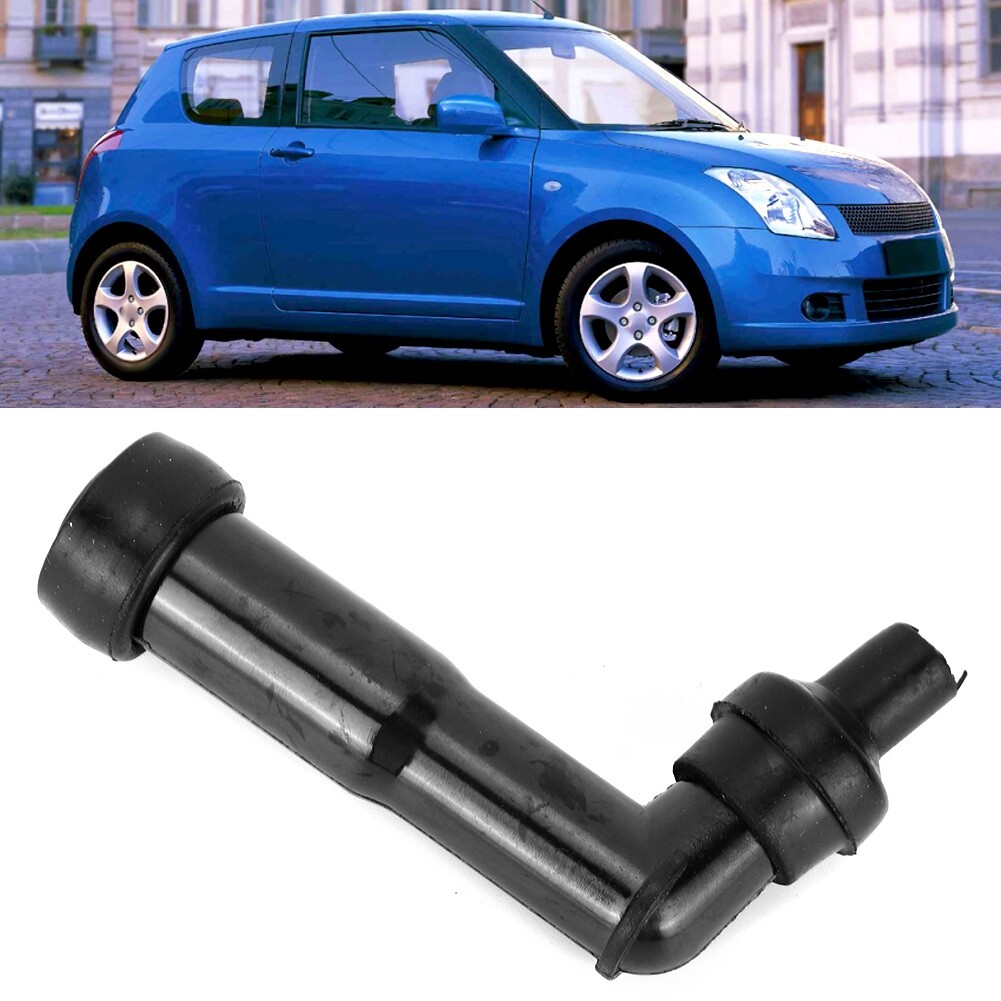 Spark Plug Cap Rubber Resistor Spark Plug Cap for 0.4 - 0.5in Threaded Spark Plug for Motorcycle Spark Plug
