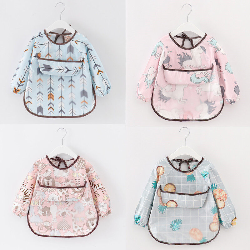 full sleeve baby bibs