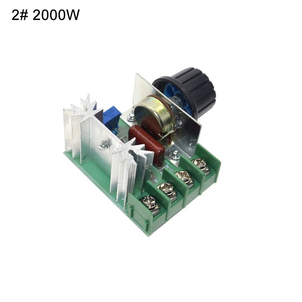 Voltage Regulator 2000W/4000W AC 220V SCR Dimming Dimmers Motor Speed Controller Thermostat Electronic