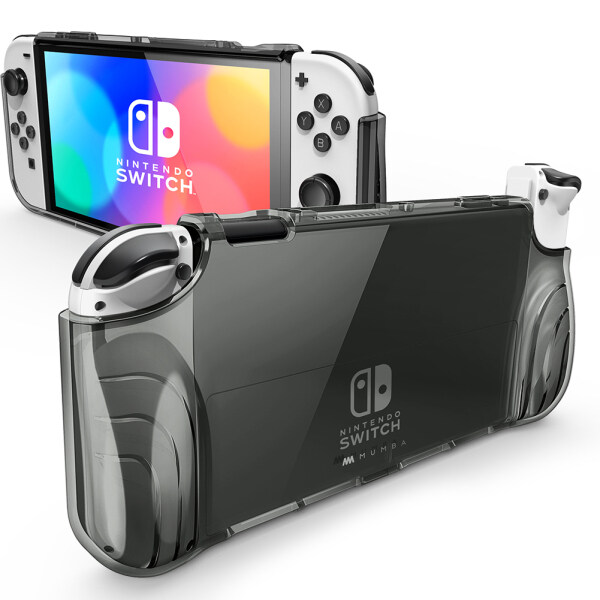 Ốp Lưng Cho Nintendo Switch Ốp Lưng Trong Suốt Bảo Vệ Chống Sét Mumba 2021 Với Tay Cầm TPU Tương Thích Với Công Tắc Bảng Điều Khiển OLED