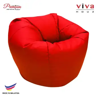 Flash Sale Viva Houz Perfect Bean Bag Sofa Pouffe L Size Made In