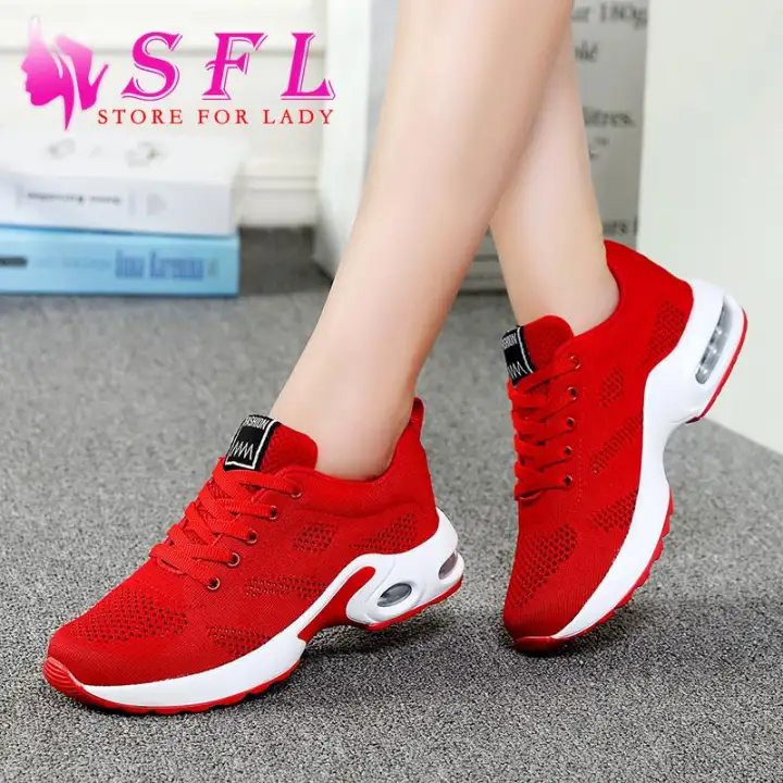 women's breathable air cushion leisure shock sneakers