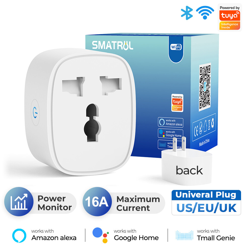 EL style Graffiti WIFI smart home multi-function socket Anglo-American European gauge plug converter remote control mobile phone voice timing