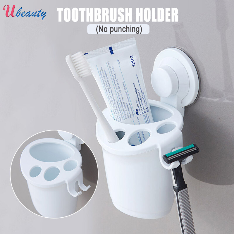 BÁO GIÁ Giá Đựng Bàn Chải Đánh Răng | Shopee Lazada Sendo Tiki mới nhất 48 Ubeauty Giá Đựng Bàn Chải Đánh Răng Có Giá Đựng Máy Cạo Râu Giá Đựng Kem Đánh Răng Gắn Tường Có Lỗ Thoát Nước