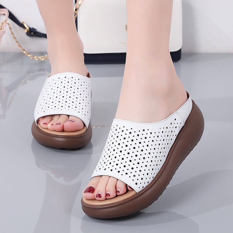 Giày sục da cho nữ, giày nữ mary janes cổ điển, giày sục nữ đế bằng hàn quốc dành cho nữ dép sục 070720