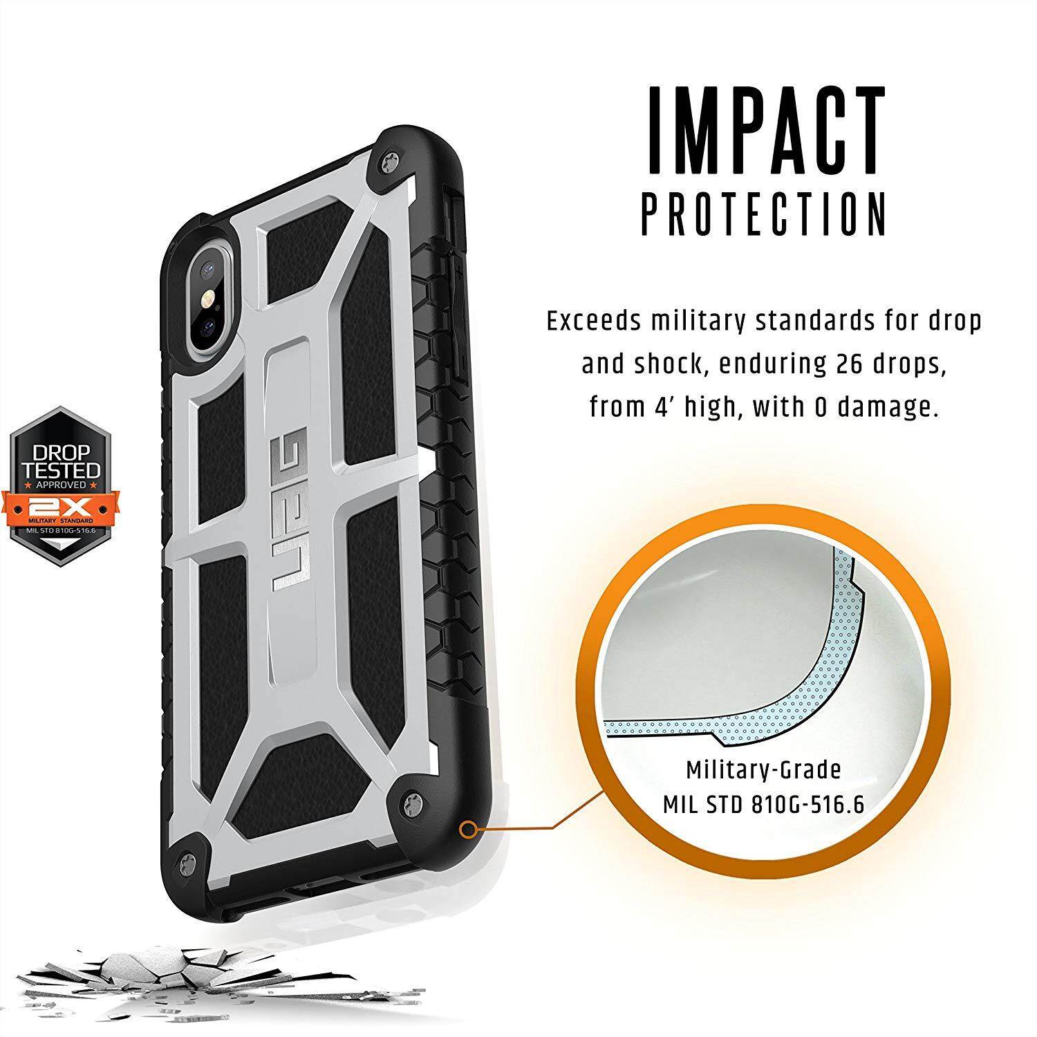 UAG Pathfinder Series Case for Apple iPhone 10 XR XS MAX 6S 7 8 plus