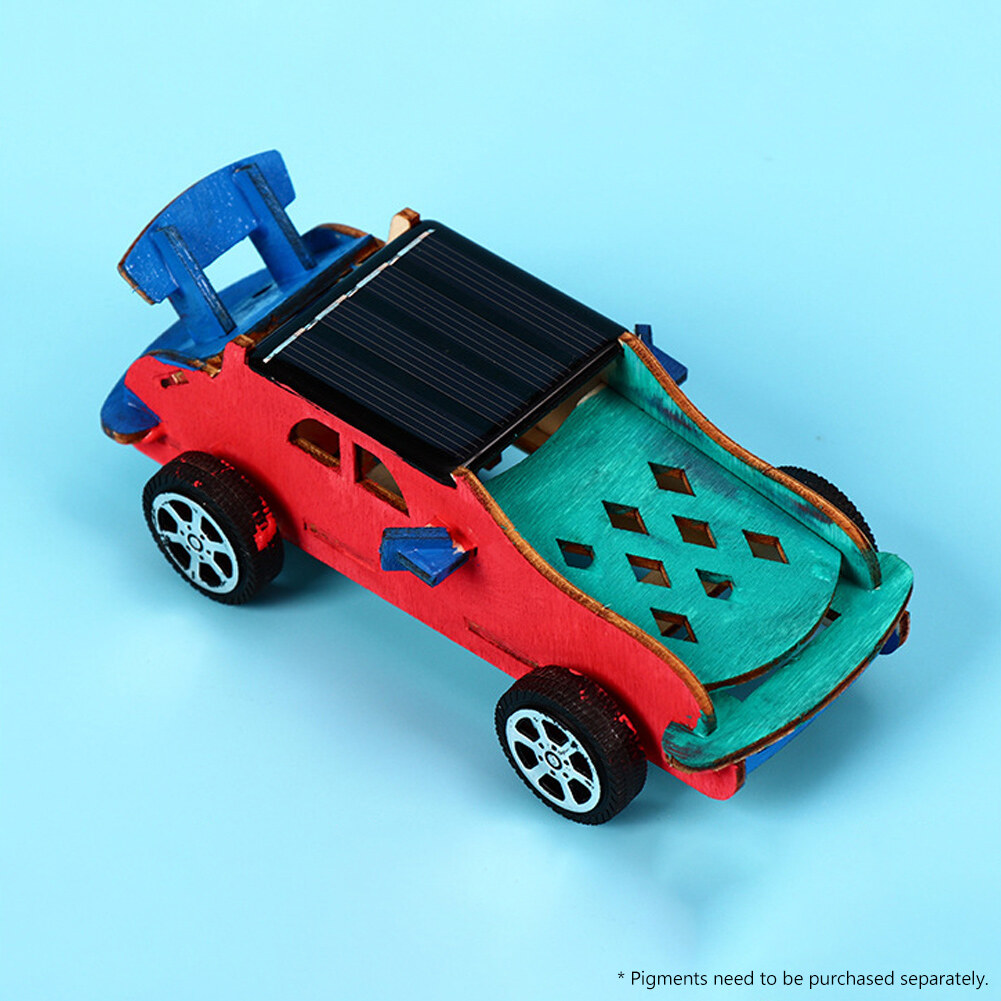 Microgood Kids Sáng Tạo Tự Lắp Ráp Năng Lượng Mặt Trời Xe Mô Hình Handmade Thí Nghiệm Khoa Học Đồ Chơi