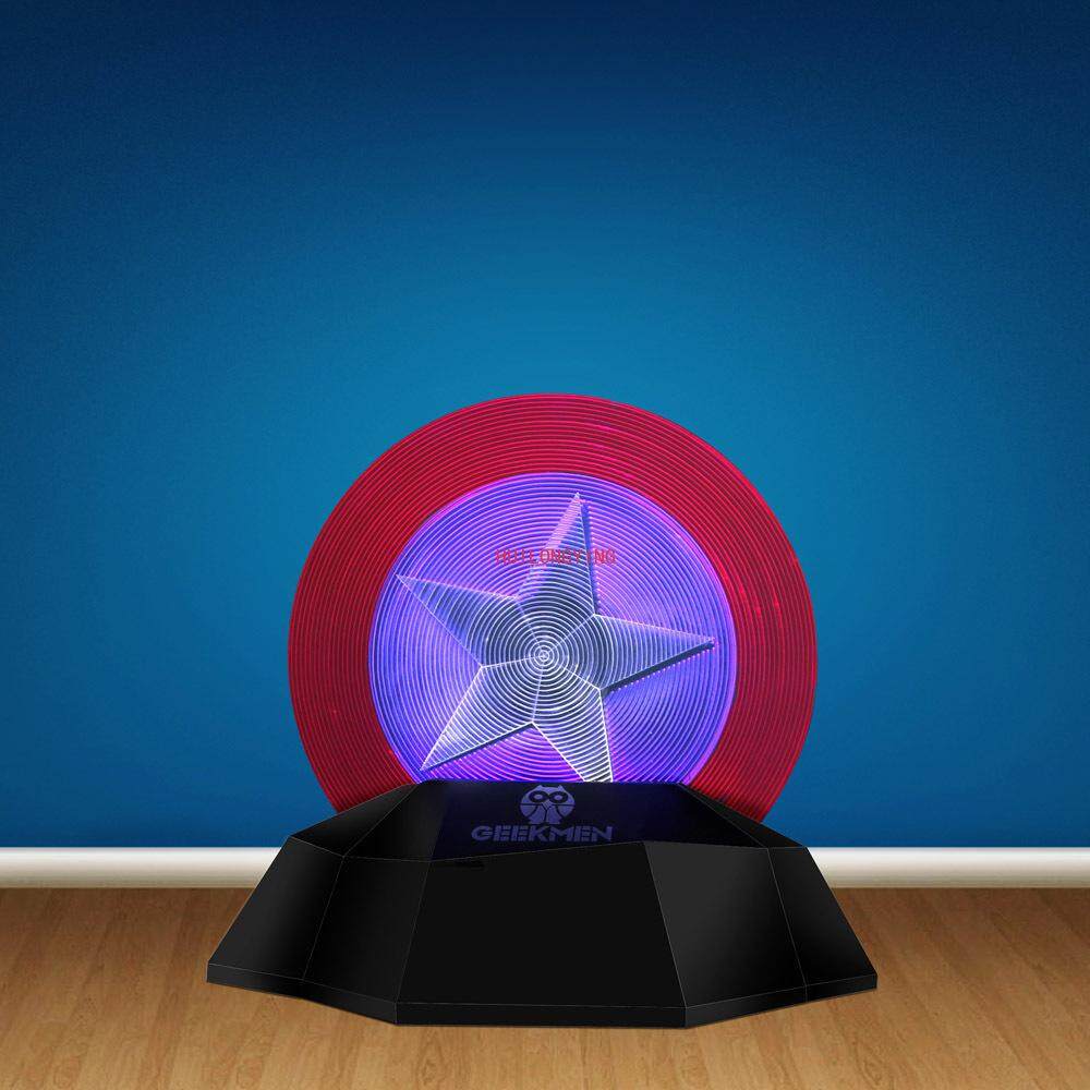 HUILONGYING Avengers Mới 3 DStandlightAmbientVision Cảm Ứng Đèn LED Đổi Màu Đèn Ngủ