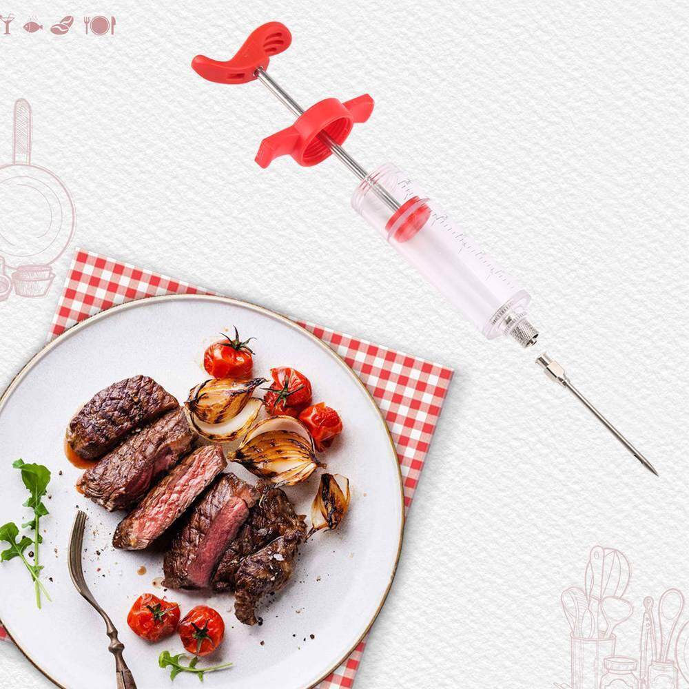 LightSmile 30ml Reusable Plastic Syringe with 4inch Dispensing Needle