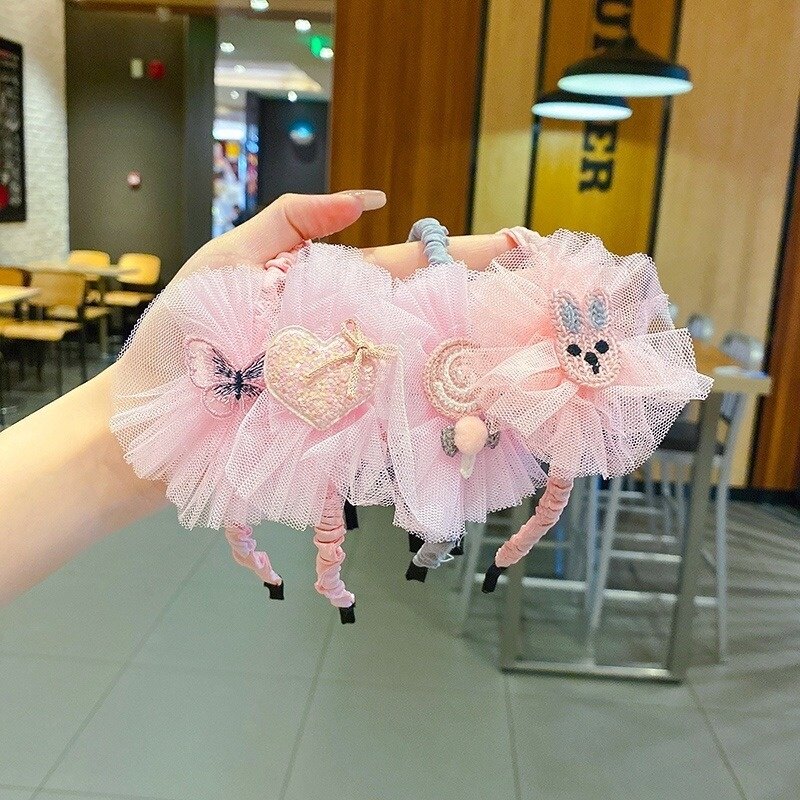 Cài Tóc Hình Nơ Hoa Dễ Thương Cho Bé Gái