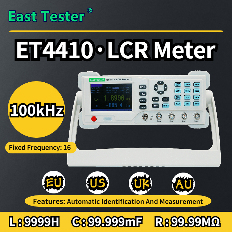 Bench Digital Benchtop Tester – 100kHz, 0.05% Accuracy – Measures ...
