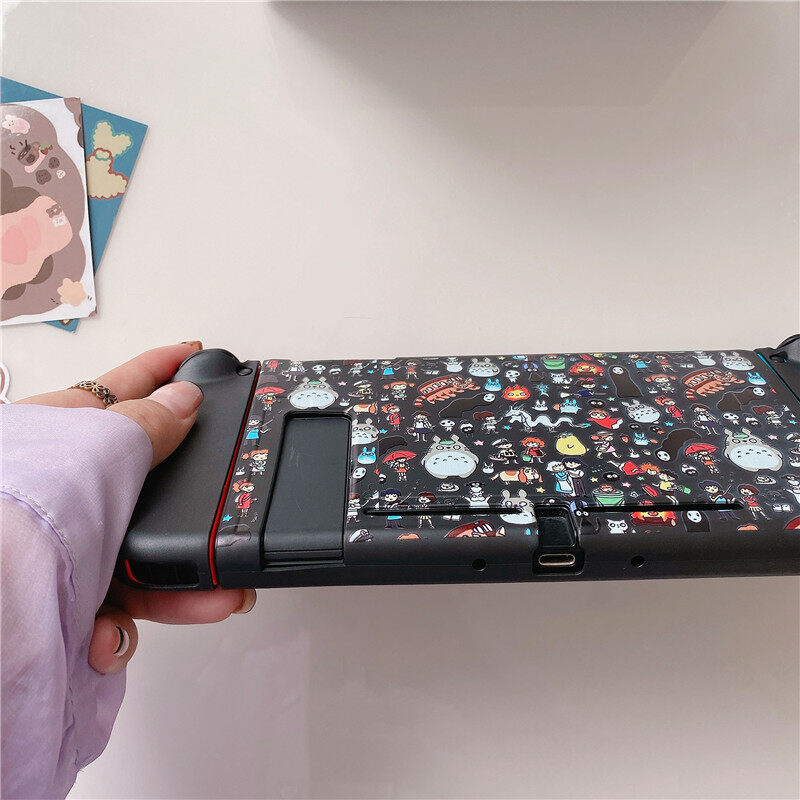 Case For Nintendo Switch /Switch OLED/Switch Lite Soft TPU Split Protective Case Cover Cartoon Anti-Scratch Casing Nintendo Switch/Switch OLED/Switch Lite Case