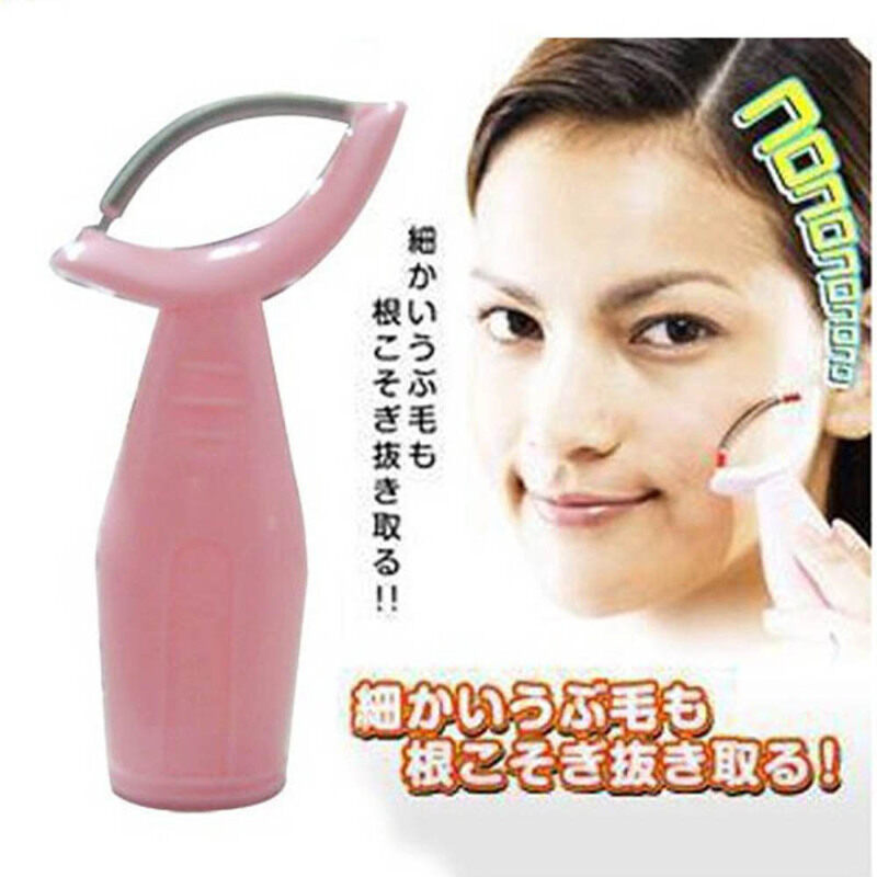 1 * Dễ Thương Vệ Sinh Phụ Nữ Phổ Biến Da Thép Không Gỉ Mặt Tóc Tẩy Cán Con Lăn